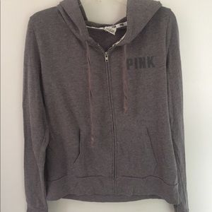 PINK Grey Sweatshirt